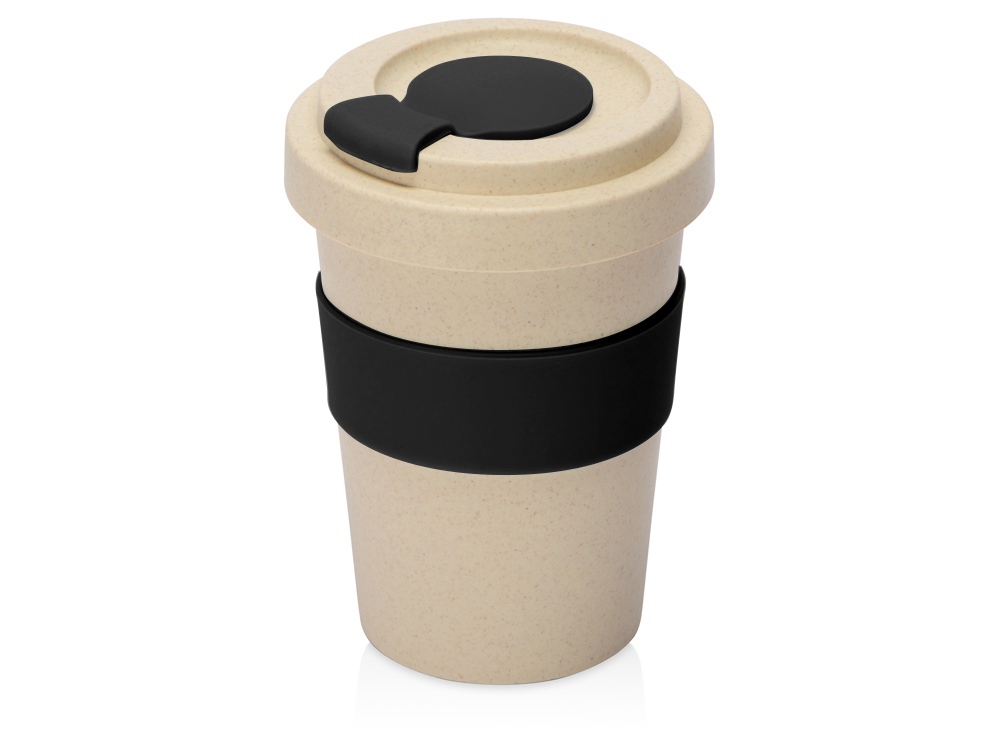 Стакан из пшеничного волокна Flava, черный-0