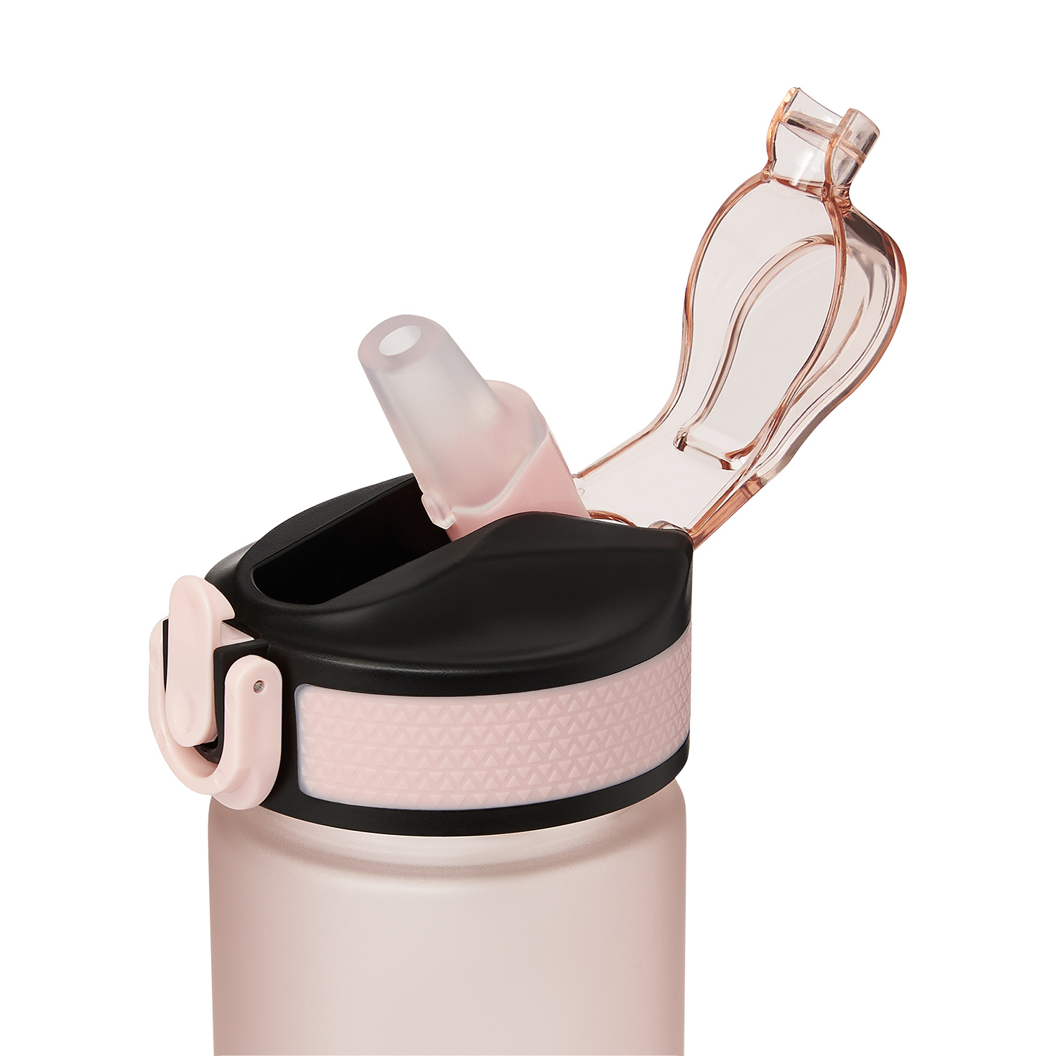 Бутылка для воды Flip mini, пыльная роза-3