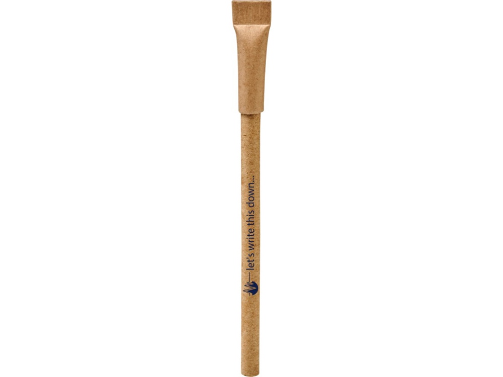 Шариковая ручка Asilah из бумаги вторичной переработки, натуральный-3