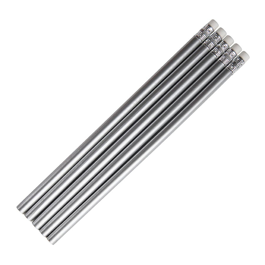 Набор карандашей VIKIN (5шт), серебристый-2