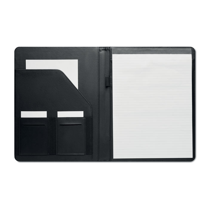 A4 RPET conference folder, синий-1