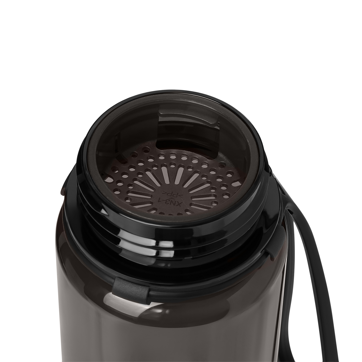 Бутылка для воды Como, черная-6