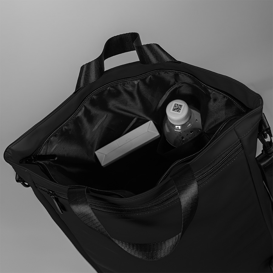 Рюкзак "Shop", чёрный, 42 х 39 х 13 см, 100% полиуретан, черный-5