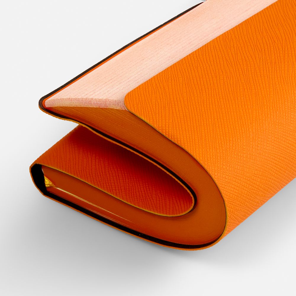 Ежедневник Peel Flex, недатированный, оранжевый-3