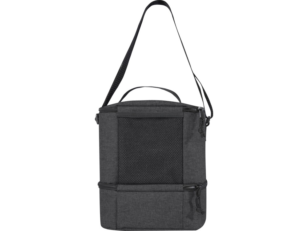 Tundra, сумка-холодильник из переработанного PET-пластика, для обеда, на 9 банок - Heather Charcoal-2