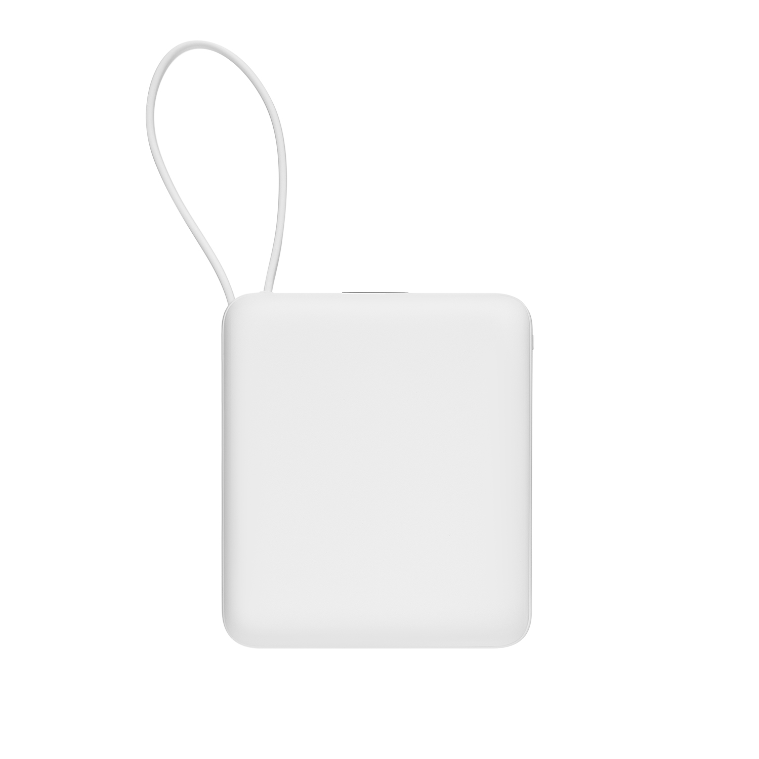 Внешний аккумулятор с подсветкой Ritter PD 10000mAh с функцией беспроводной зарядки 15W, белый-5