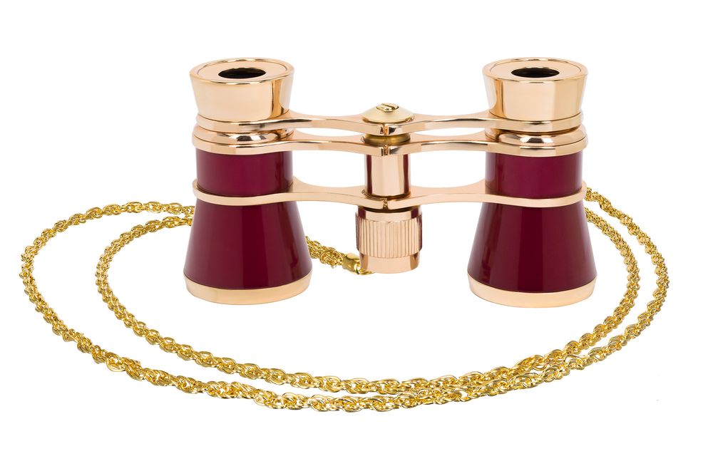 Театральный бинокль Broadway 325B, красный-2