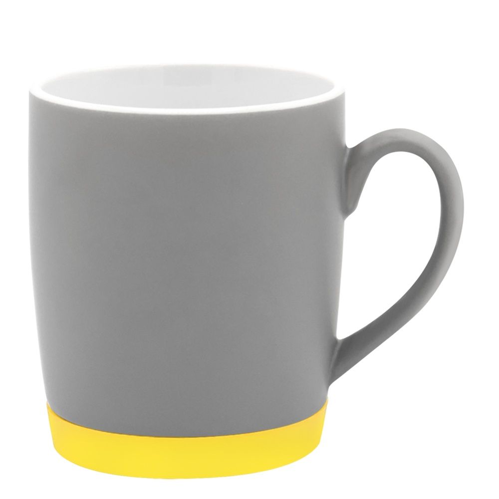 Кружка Make Me To Go, Серый/Жёлтый-0