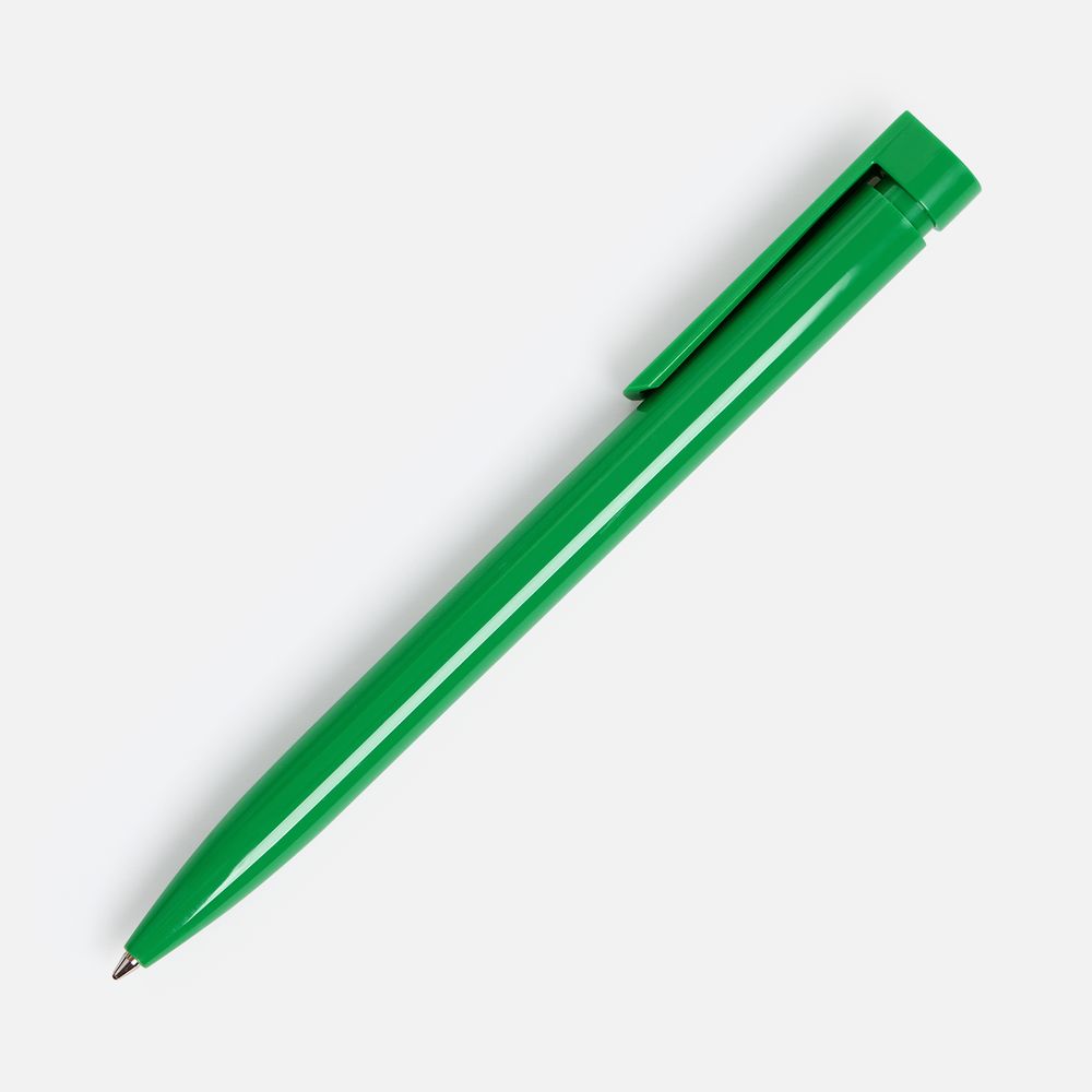Ручка шариковая Liberty Polished, зеленая-1