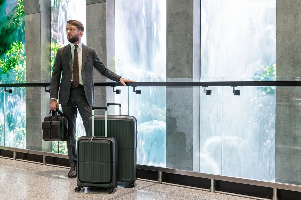 Чемодан Santiago L, темно-серый-7