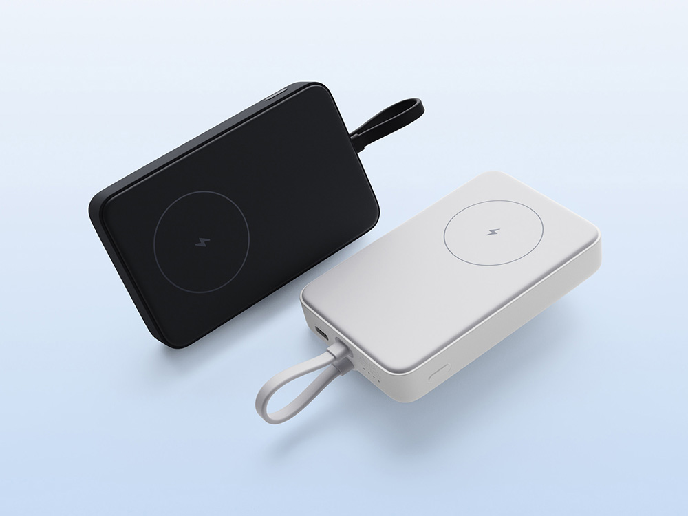 Внешний аккумулятор с кабелем Xiaomi 33W Magnetic Power Bank 10000mAh (Integrated Cable) White-10