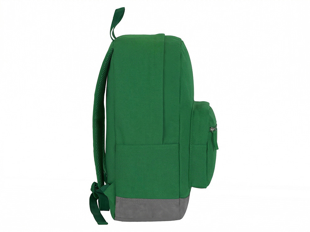 Рюкзак Shammy с эко-замшей для ноутбука 15, зеленый-4