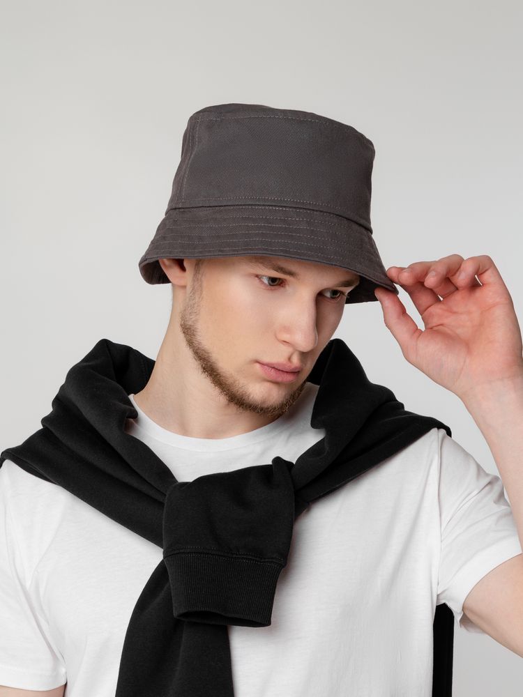 Панама Sombra, темно-серая-3