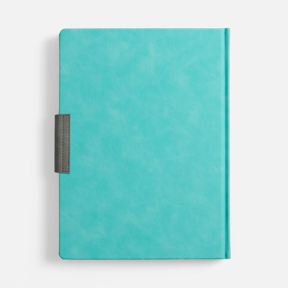 Ежедневник Grande Strap на заказ, датированный, бирюзовый-2