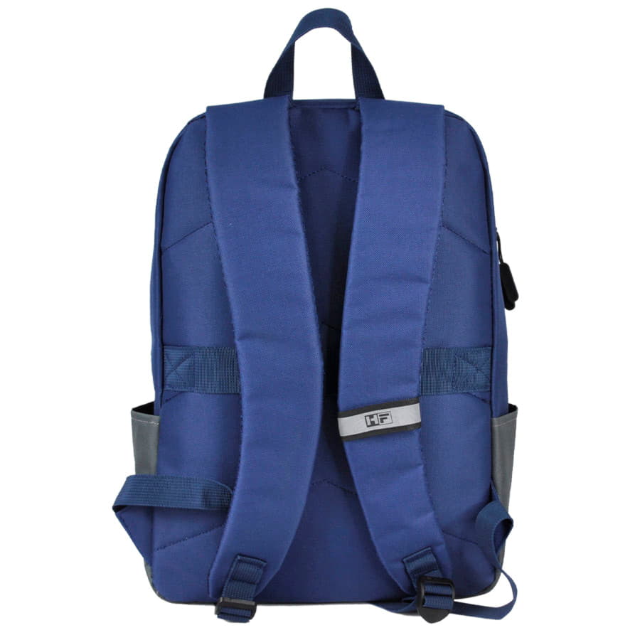 Рюкзак водостойкий "Eclat", синий/серый, 43 x 31 x 10 см, 100% полиэстер 600D, темно-синий, серый-3