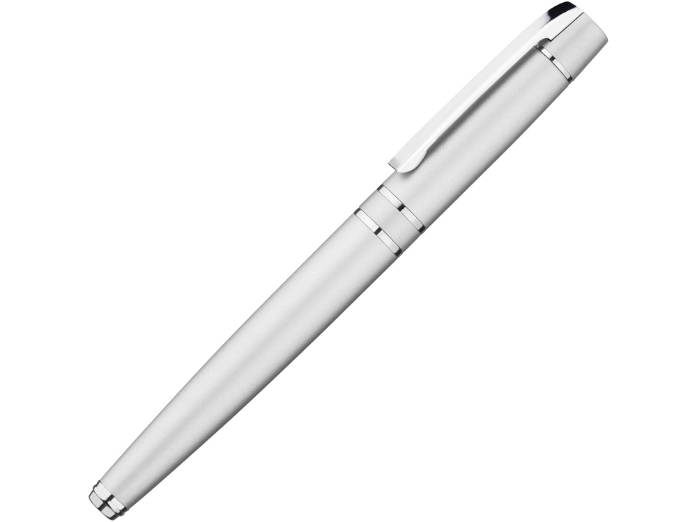 Ручка металлическая роллер VIP R, серый-0