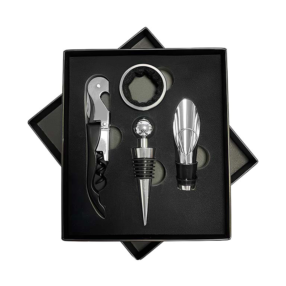 Винный  набор Пьемонт, Серебристый-0