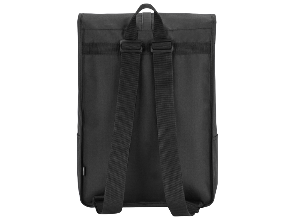 Рюкзак Rony из переработанного пластика, черный-4