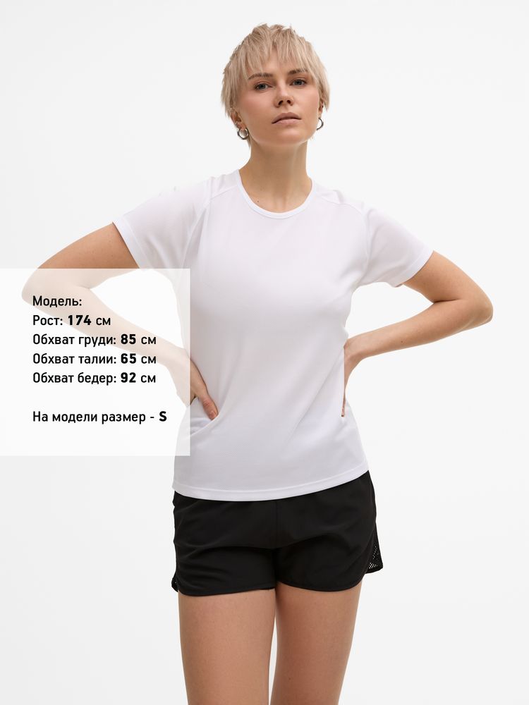 Футболка женская Sporty Women 140, белая-3