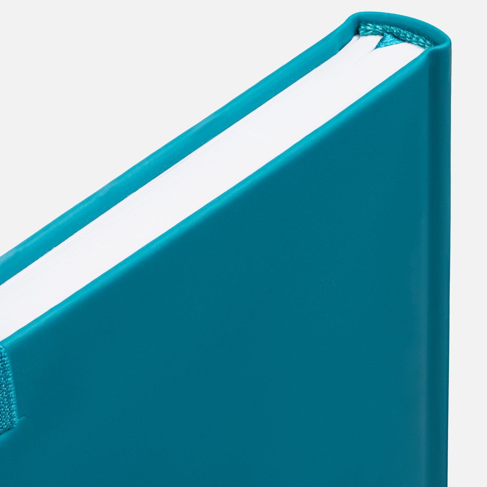 Ежедневник Favor Metal, недатированный, бирюзовый-2