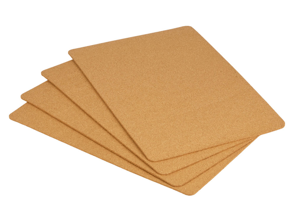 Набор подставок под горячее из пробки Dinner-1