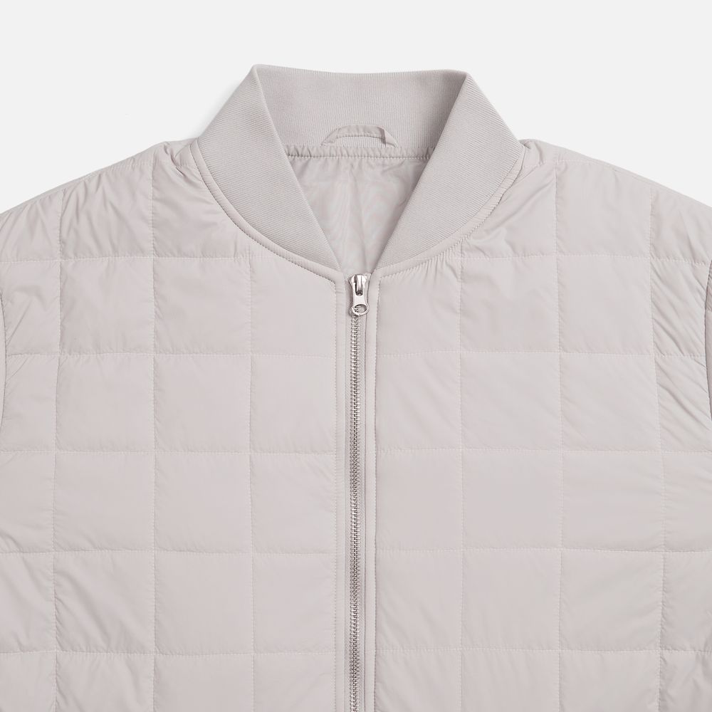 Куртка унисекс Warmbridge, светло-серая-2