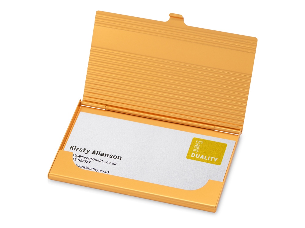 Визитница Найтли, золотистый-1