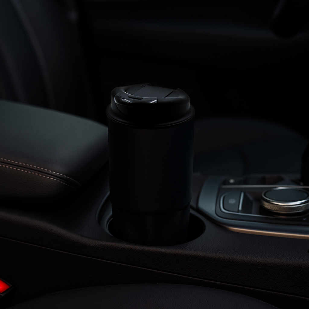 Термостакан Groove (черный)-10