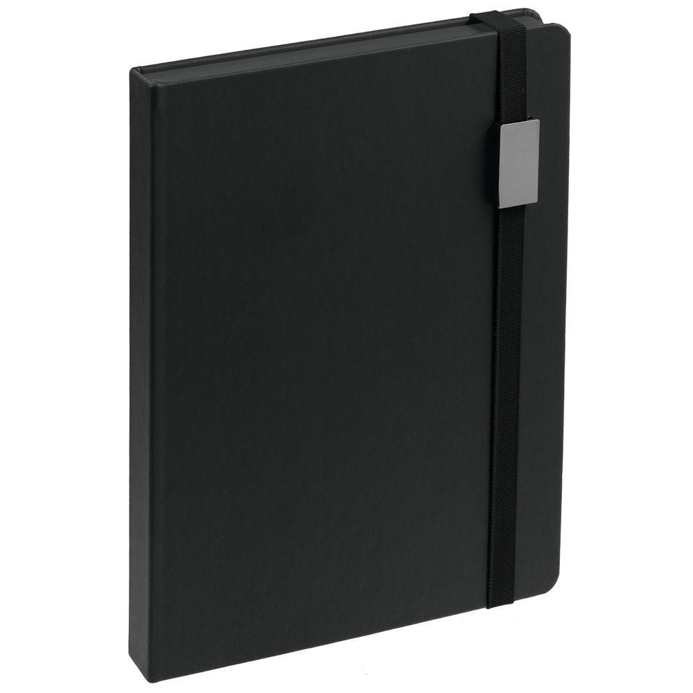 Ежедневник New Factor Metal, черный-0