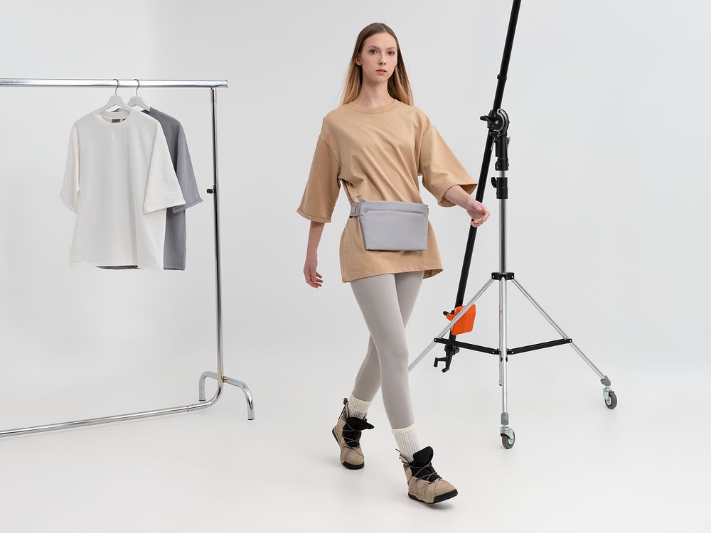 Поясная сумка Traffic, серая-1