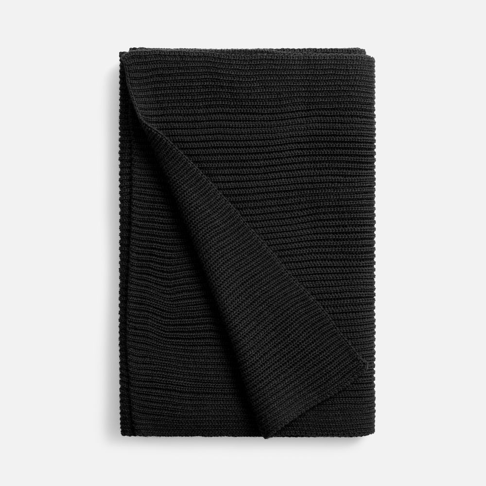 Шарф Nobilis Mono, черный-1