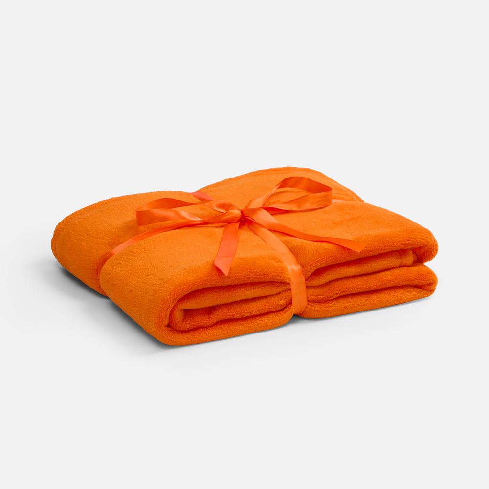 Плед Plush, оранжевый-1