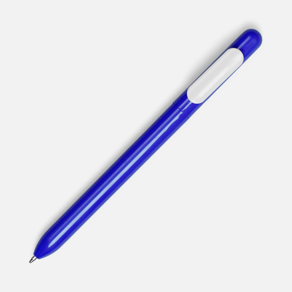 Ручка шариковая Swiper, синяя с белым-1