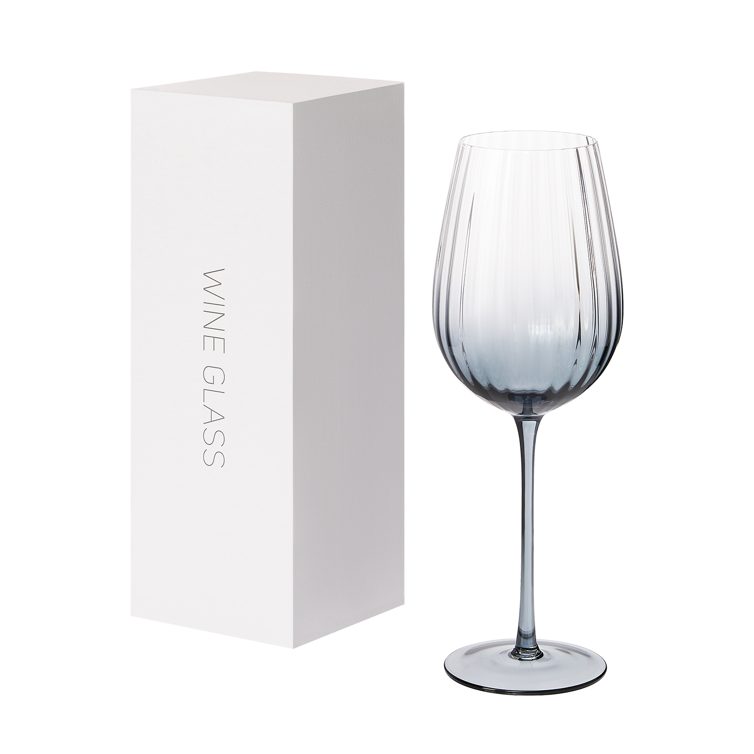 Бокал для вина Мансера (Mancera), градиент серый-6