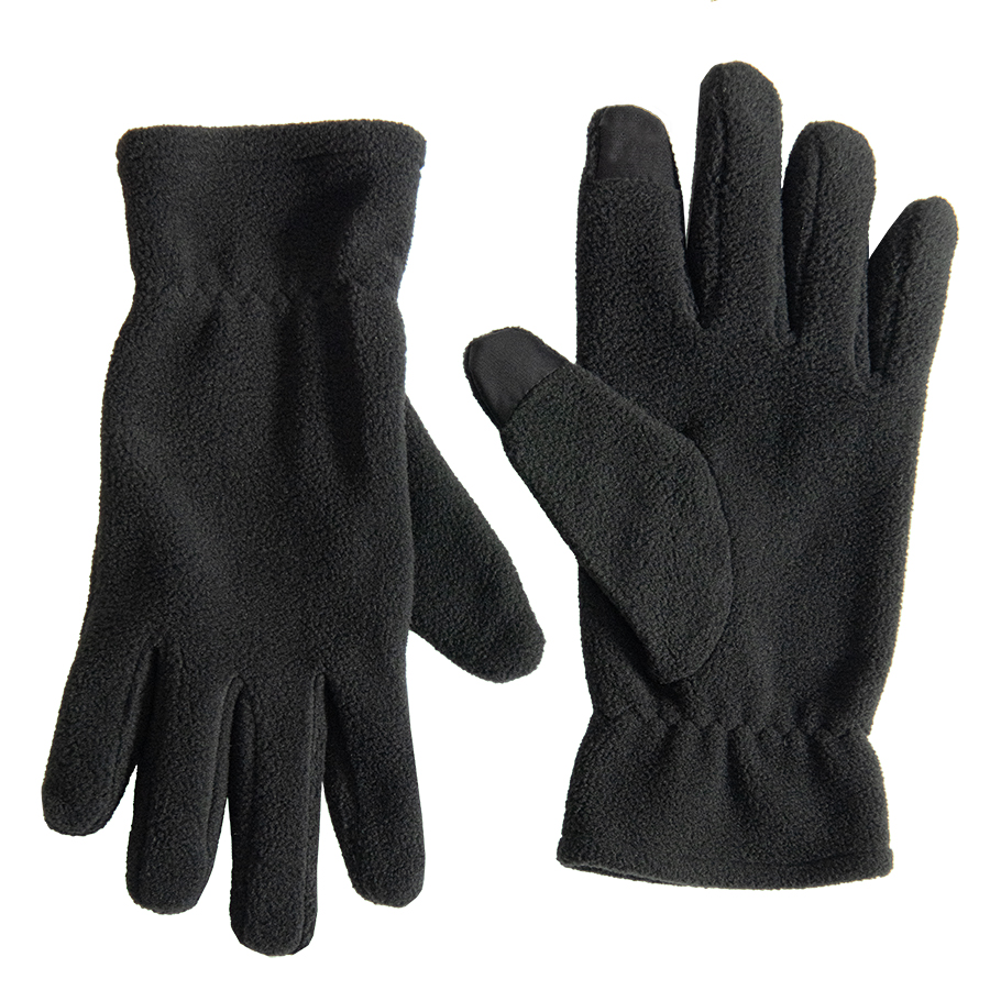 Перчатки флисовые сенсорные TRAIL S/M 220 , темно-серый-0