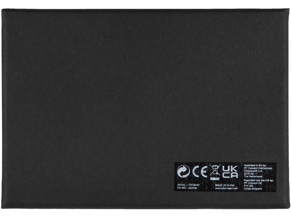 Подарочный набор Scout с многофункциональным ножом и фонариком, черный-5