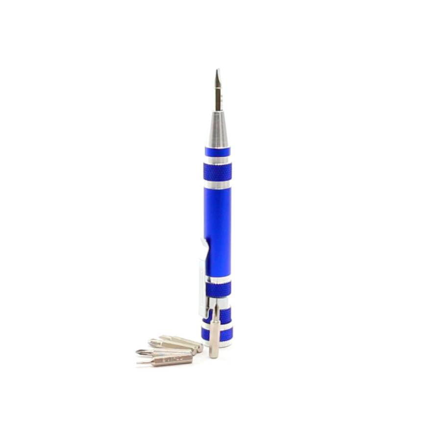 BLIZEN Мультиинструмент: набор из 6 отверток, синий, алюминий, синий-5