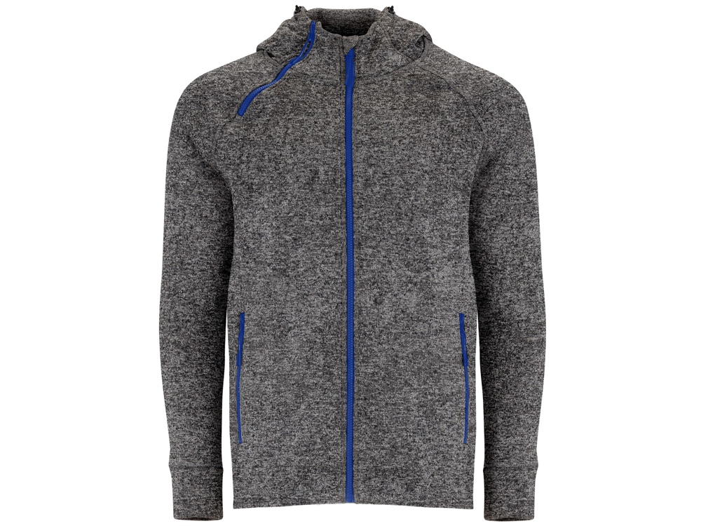 Толстовка на молнии Everest, меланжевый черный-0