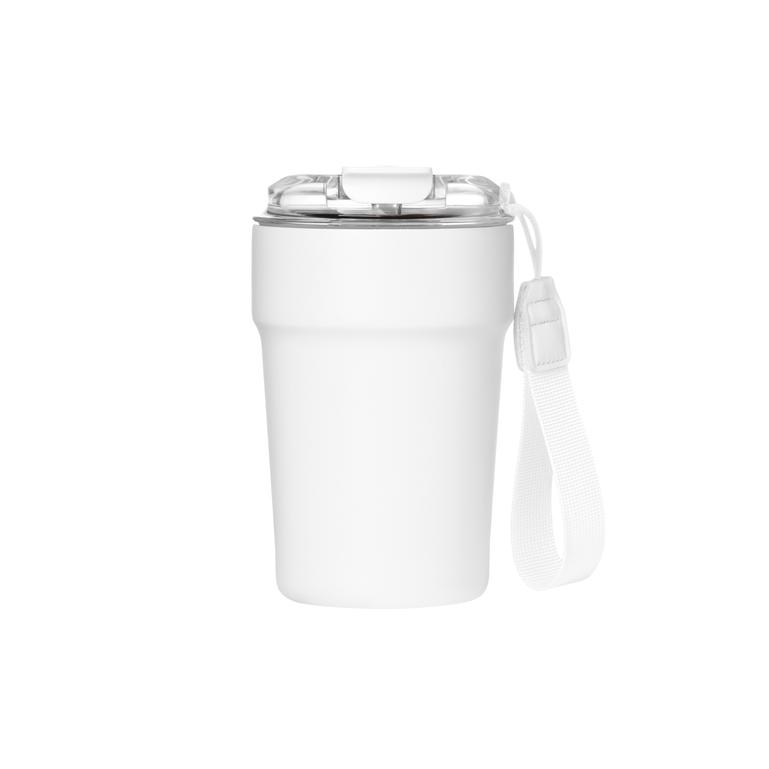 Термокружка вакуумная Monaco, белая-0