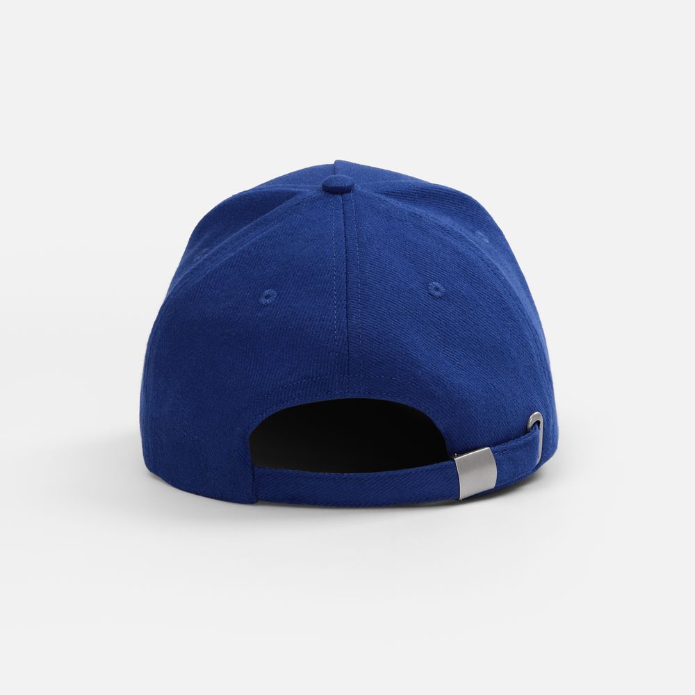 Бейсболка Classic 2.0, ярко-синяя с белым кантом-2