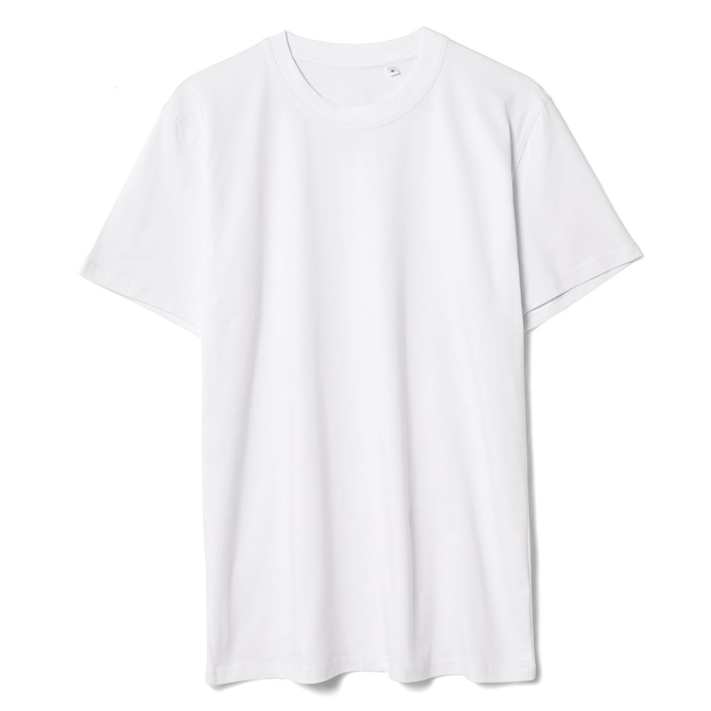 Футболка мужская T-bolka Stretch, белая-0