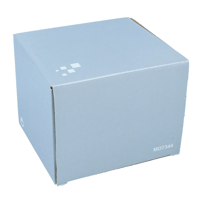 Чашка с ложкой, синий-3