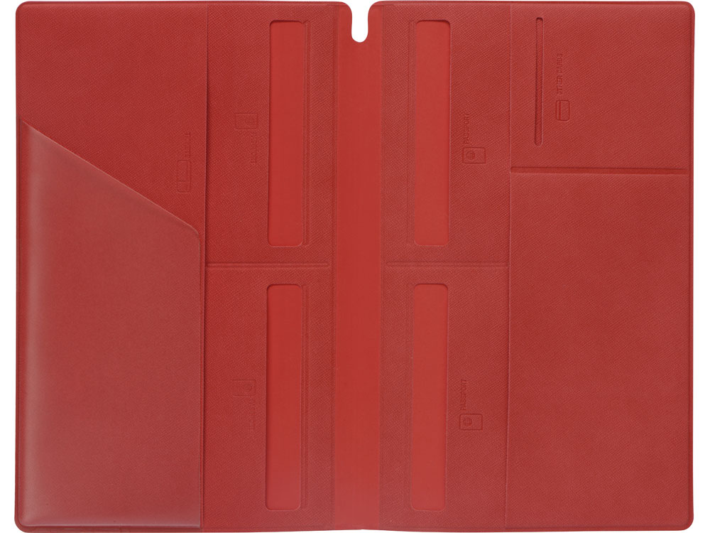 Семейный органайзер для путешествия Favor, красный-5