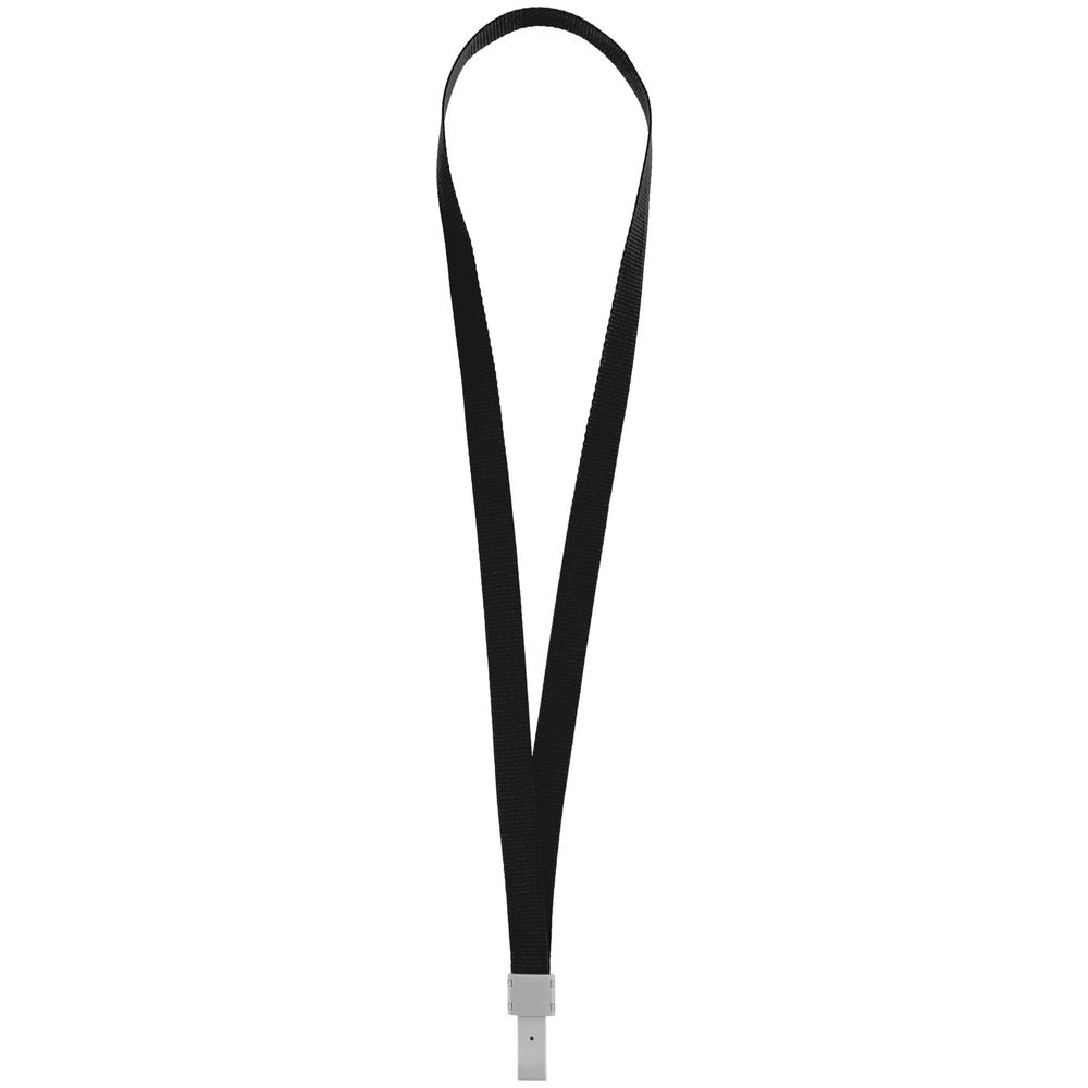 Карман для пропуска с лентой Staff, черный-2