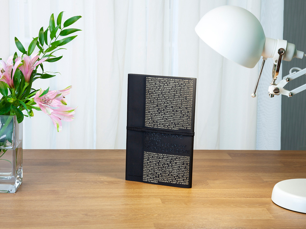 Ежедневник недатированный А5 Bilbao, черный-6