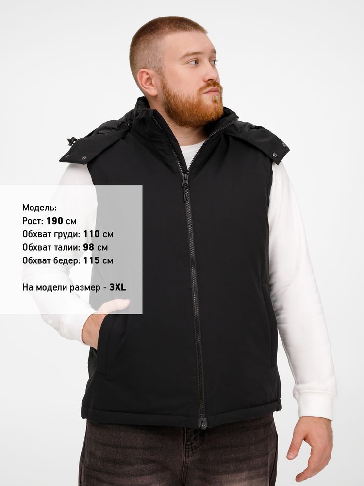 Жилет унисекс Sfera, темно-синий-9