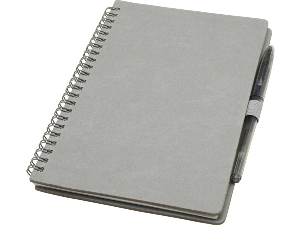 Slate многоразовый набор из блокнота в мягкой обложке и ручки - Серый-0