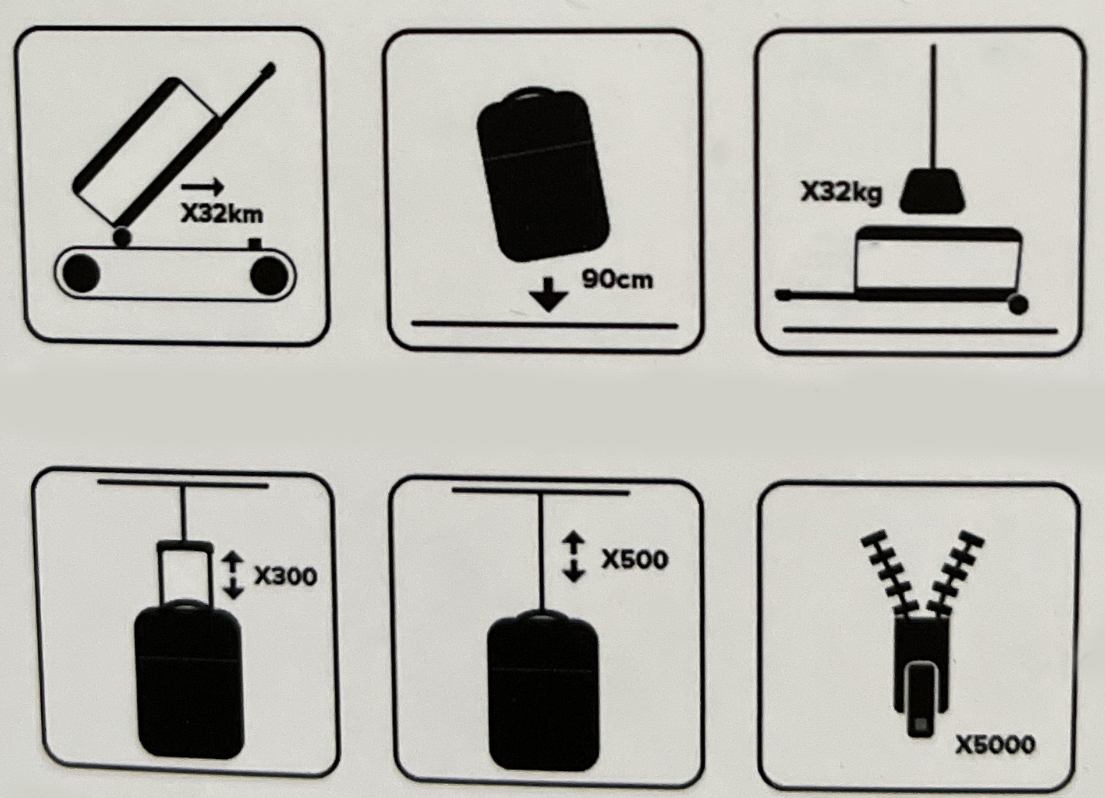 Чемодан складной Rollink Vega II 55x40x20 см, 2 колеса, черный-12