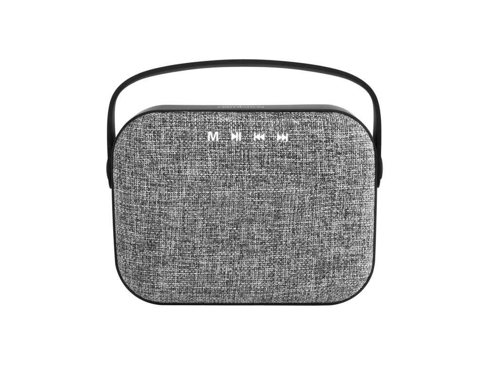 Портативная колонка Rombica Mysound Mia с логотипом, серый-2