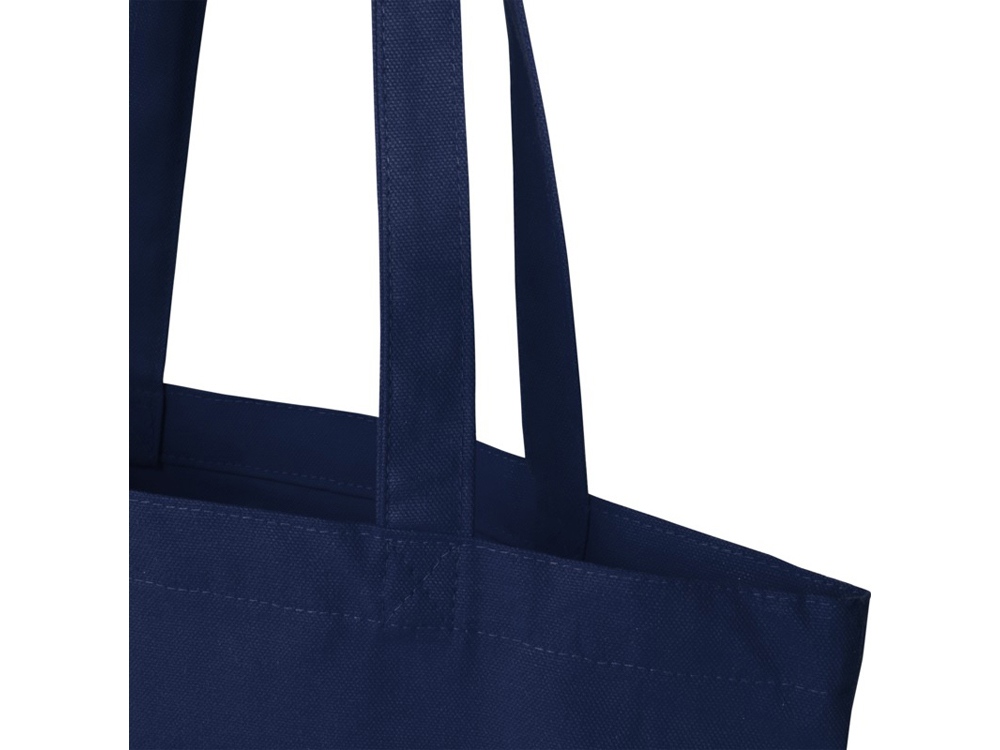 Orissa эко-сумка из органического материала GOTS, плотностью 270 г/м² - темно-синий-4